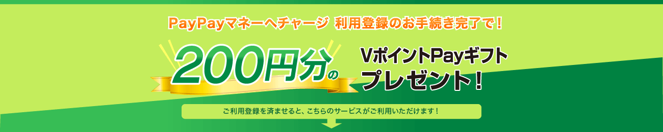 VポイントPayギフトプレゼント!